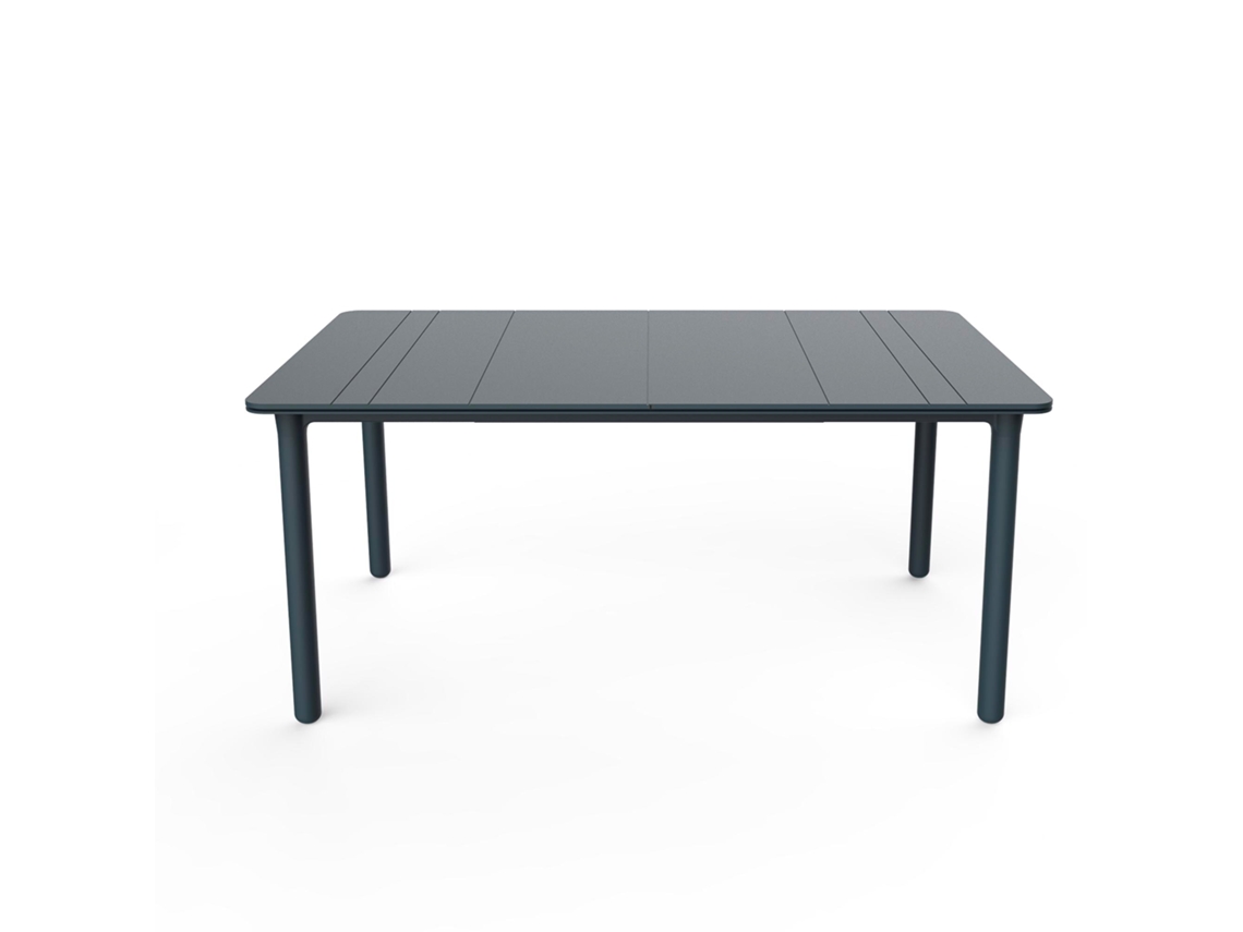 Mesa Rectangular Exterior 160x90 Gris Oscuro Noa Garbar