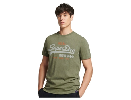 Camiseta SUPERDRY Hombre (Multicolor - S)