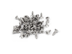 30 tapones roscados CHABERLU de acero M3 x 16 mm, con tornillos hexagonales internos, de color negro.