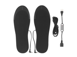Plantillas Eléctricas Calefactables Usb Para Hombre, Para Deportes De Invierno Al Aire Libre, Ajustables De 40 A 50 ℃.