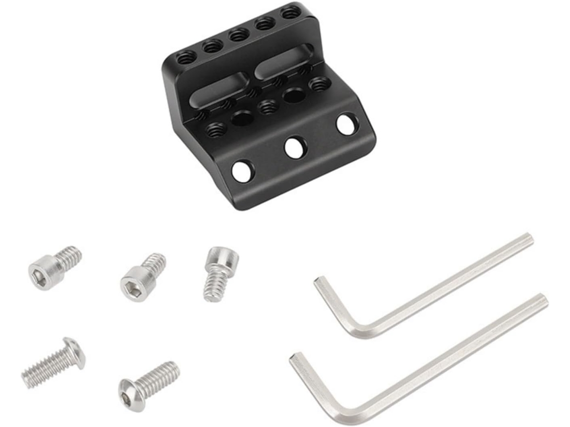 Placa De Extensión De Aluminio De 45 A 90 Grados Para Soporte De Cámaras De Aficionados