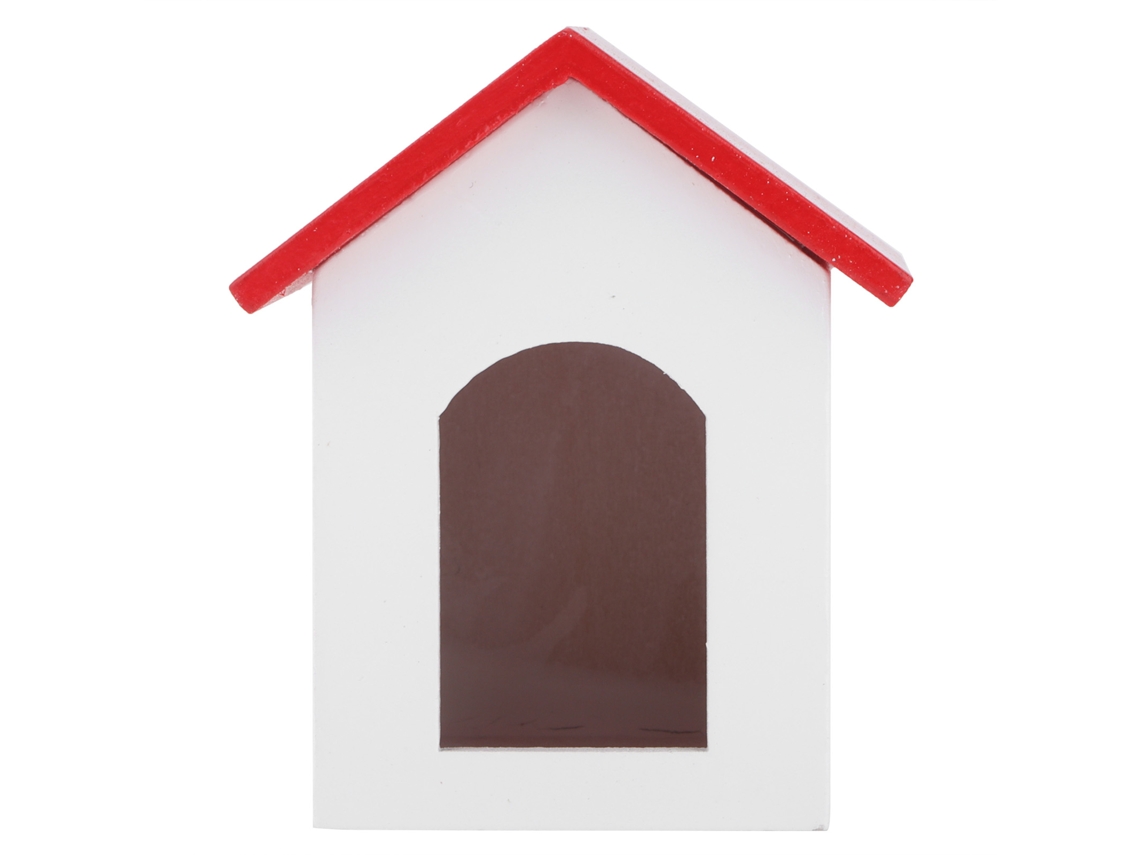 Caseta De Madera Para Perros, Accesorio Para Casa De Muñecas A Escala 1:12.