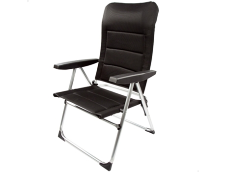 Silla Plegable Jardín Acolchado Deluxe Multiposición AKTIVE