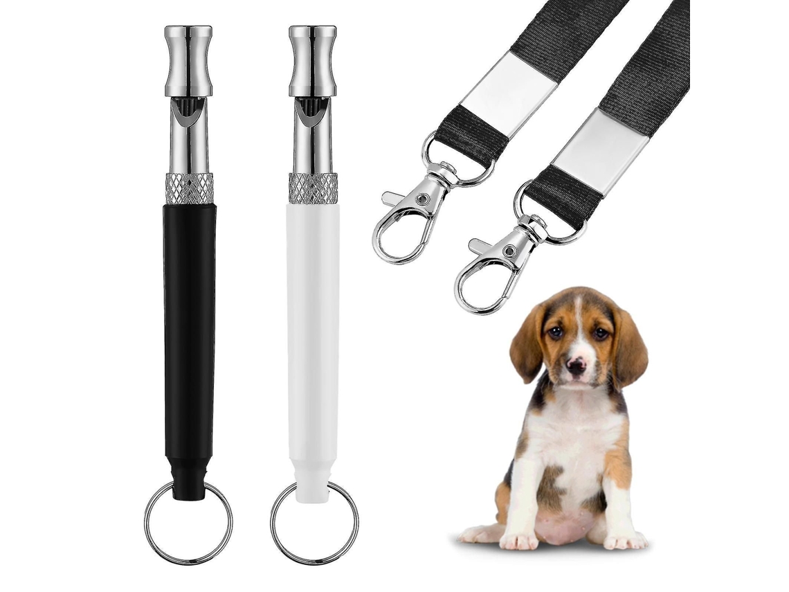 Apito Ultrassônico Para Cães, Pacote Com 2 Unidades, Ajustável - Pare De Latir E Treine O Comando De Retorno Para Os Cães Dos Vizinhos - Saoz