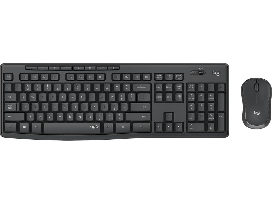 Bundle Teclado + Ratón LOGITECH MK295 (Inalámbrico)