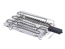 Parrilla Eléctrica Beltax BBQ3727 (2000 W - 31,5 x 25 x 5 cm - Inox)