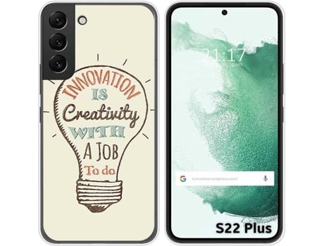 Carcasa Samsung Galaxy S22 Plus 5G TUMUNDOSMARTPHONE Dibujos Creativity Multicolor