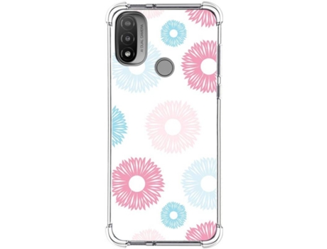 Carcasa Motorola Moto E20 TUMUNDOSMARTPHONE Dibujos Antigolpes Flores 06 Multicolor