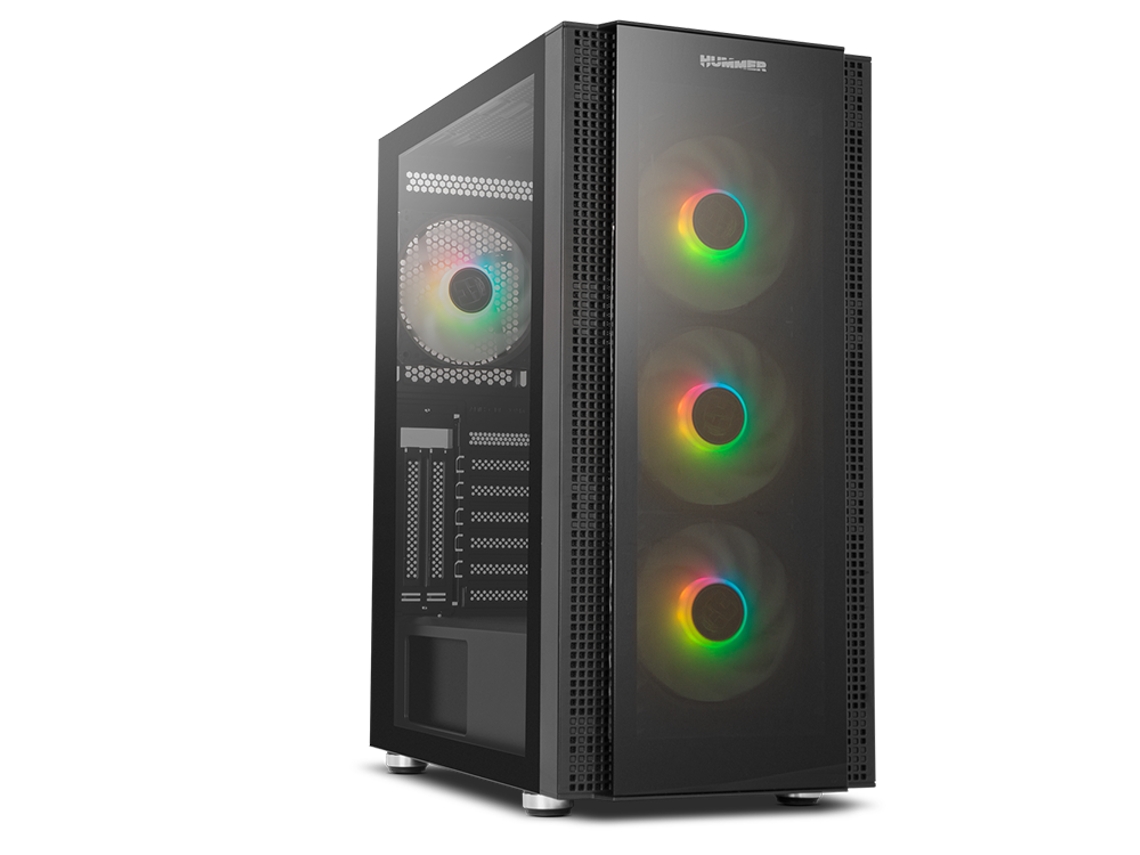 Desktop Gaming VANGUARD R7 7700 32gb Ram Ddr5 2tb Ssd Radeon Rx 7600 (AMD AM5 Ryzen 7 7700 - AMD Radeon RX 7600 - RAM: 32 GB - 2 TB SSD)