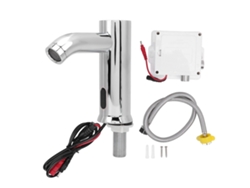 Grifo De Fregadero Sin Contacto Con Sensor De Movimiento, Funciona Con Pilas, Para Entornos Comerciales, G1/2