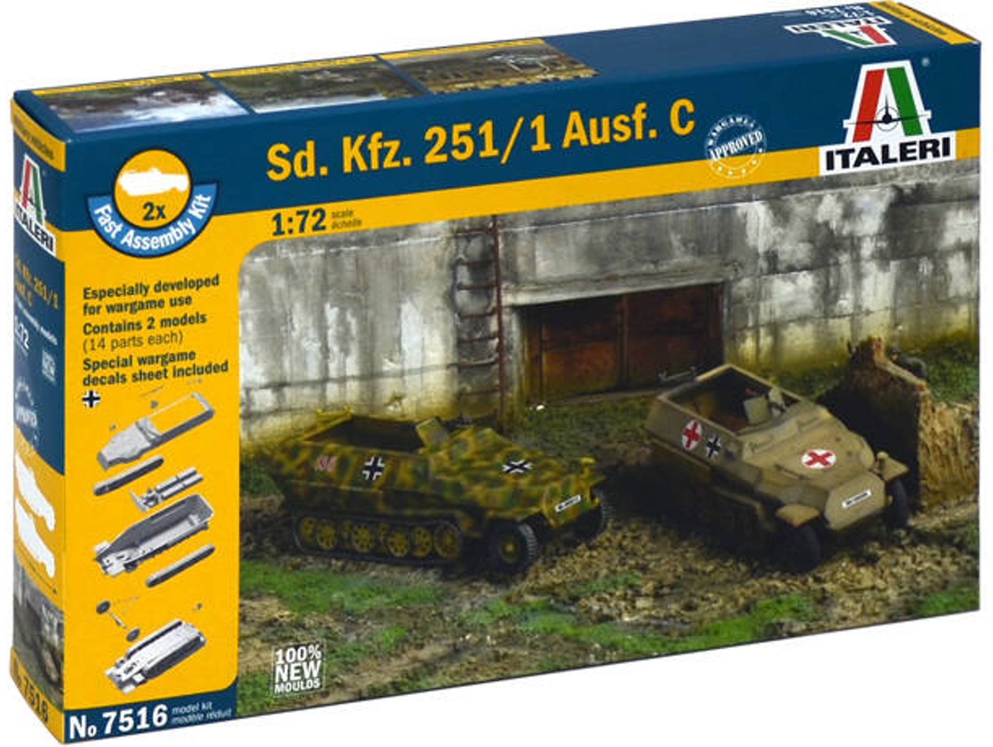 Coche militar ITALERI 7516