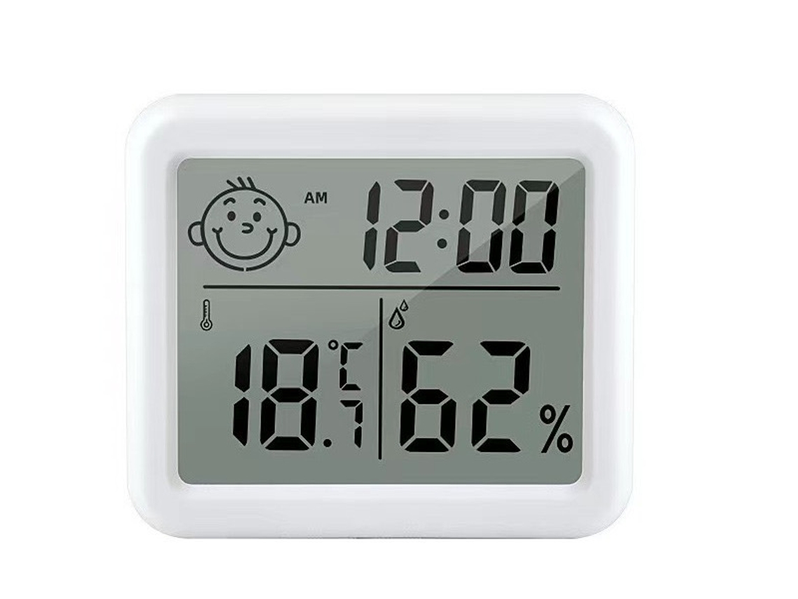 Termómetro De Interior, Termómetro Y Higrómetro Digital Portátil, Termómetro Con Pantalla Lcd, Apto Para Invernaderos, Hogares Y Oficinas.
