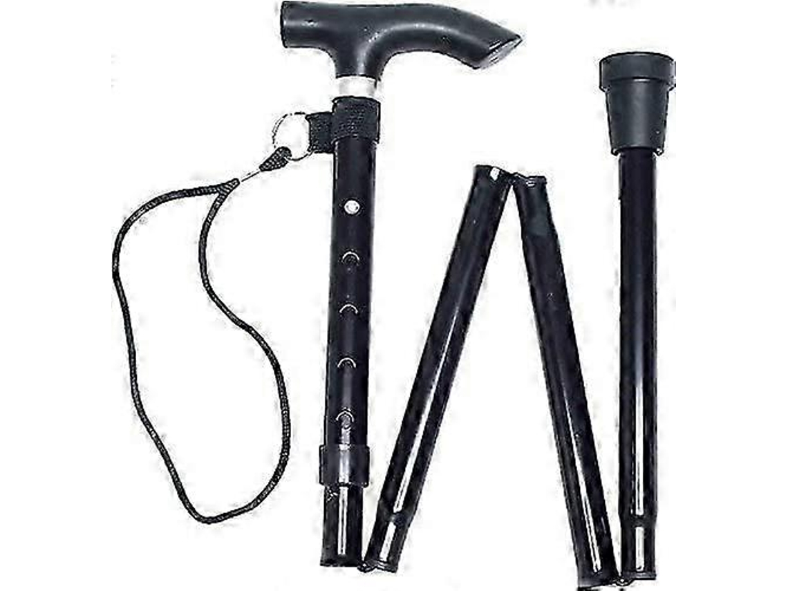 Ayuda para caminar y la movilidad, plegable, flexible y duradera, ajustable de 84 a 94 cm, para profesionales de la salud.