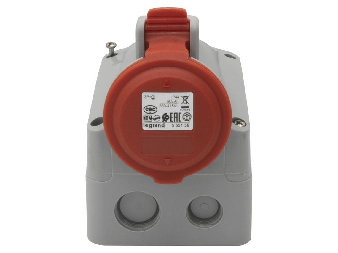 Legrand 555158 | Base Supercompacta 16a 3p Tt 415v Ip44