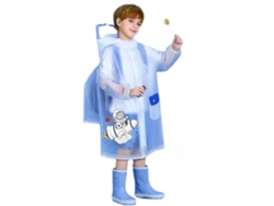 Chubasqueros Para Niños, Ponchos De Lluvia Gruesos Y Reutilizables Con Mangas Con Capucha, Impermeables, Con Ranura Para Mochila Para Niños Y Niñas,