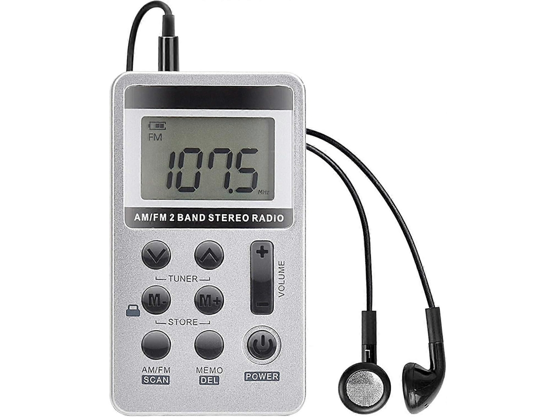 Radio portátil AM/FM GOKOCO con sintonización digital