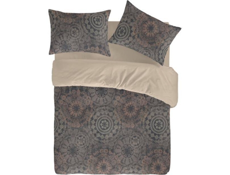 Funda de Edredón GUY LAROCHE Eider (Beis - 240x220 cm - Algodón)