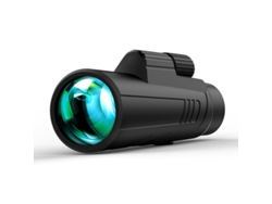 Telescopio monocular Starry Sky 10x42 HD IP68 para observación de aves, viajes, acampada y senderismo, color negro.