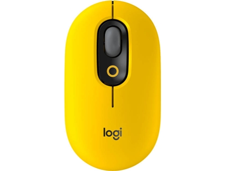 Ratón LOGITECH Blast (Inalámbrico - 4000 dpi - Amarillo)