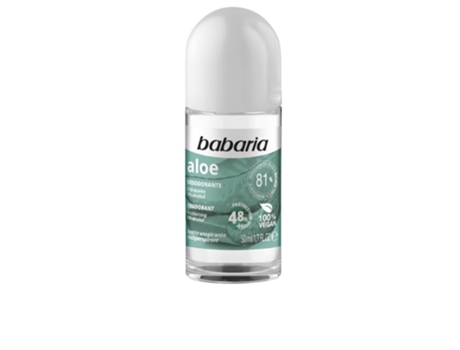 Desodorante BABARIA Aloe Vera Original Deo Roll-on (50 ml)