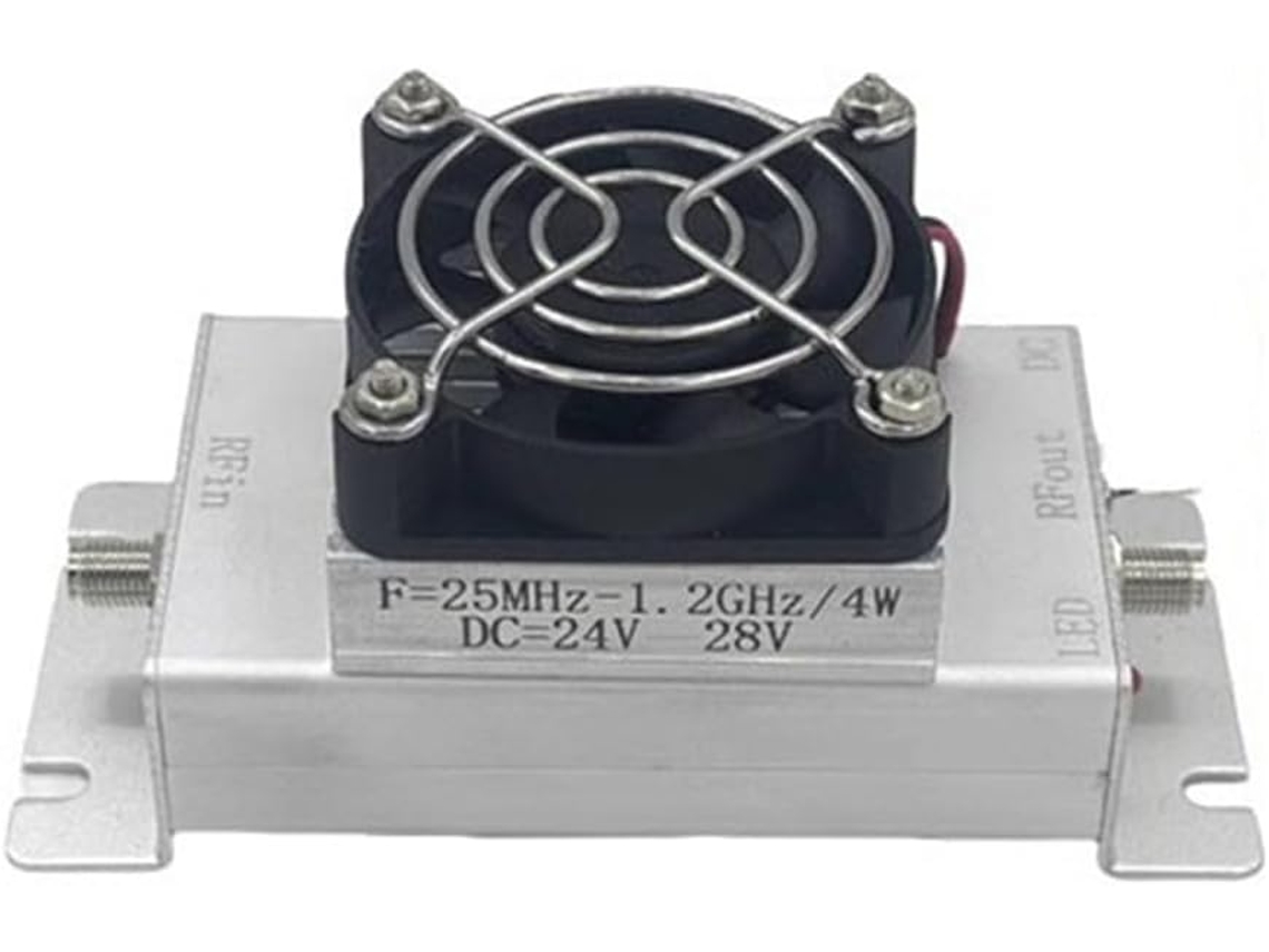 Módulo Amplificador De Potencia De Banda Ancha De 25 Mhz A 1,2 Ghz, 4 W Y 50 Ohmios Con