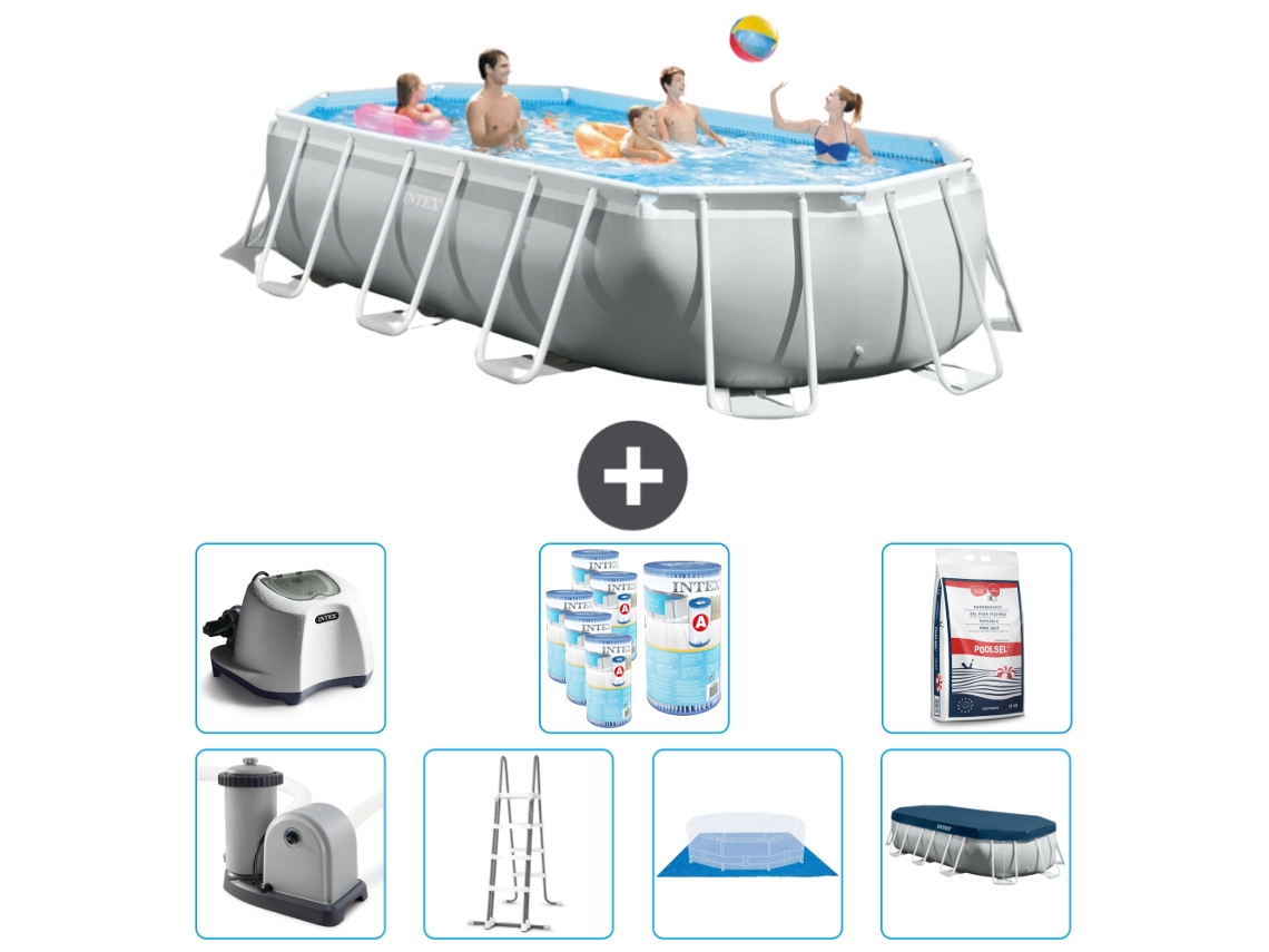 Piscina Tubular INTEX 26796GN-CB57 (13365 L - 274x122cm)