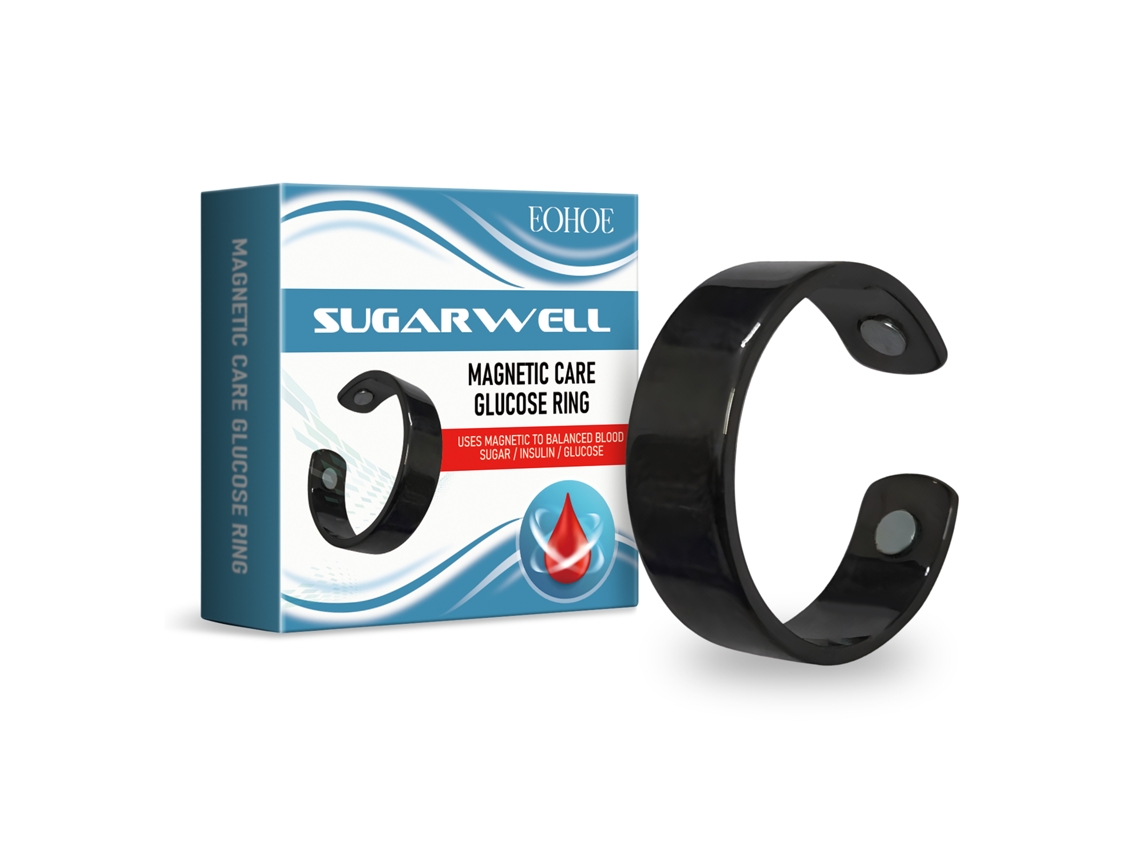 Anillo magnético para el control y equilibrio glucémico.