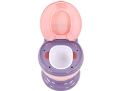 Vaso Sanitário Infantil Grande Com Bacia Elevada, Imitação Para Adultos.