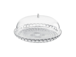 Plato para Tarta y Campana Transparente Ã36Cm - Tiffany GUZZINI