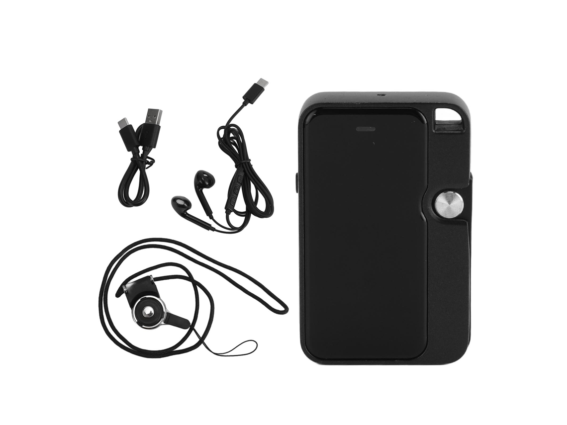 Grabadora De Voz Con Imán, Reducción De Ruido, Grabación Activada Por Voz, Portátil, Reproducción Usb, 64 Gb