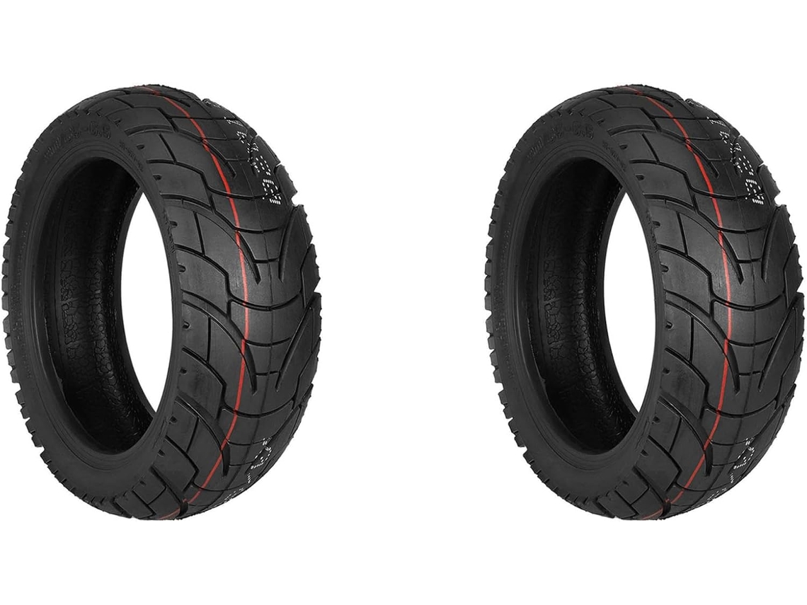 2 Neumáticos De Carretera De 10 Pulgadas 80/65-6.5 Para Patinete Eléctrico Zero 10x 255x80 10x3