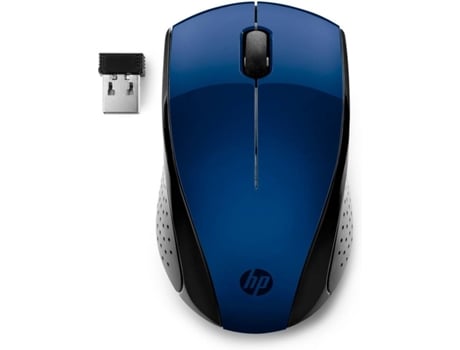 Ratón HP 220 (Inalámbrico - Regular - 1300 dpi - Azul)