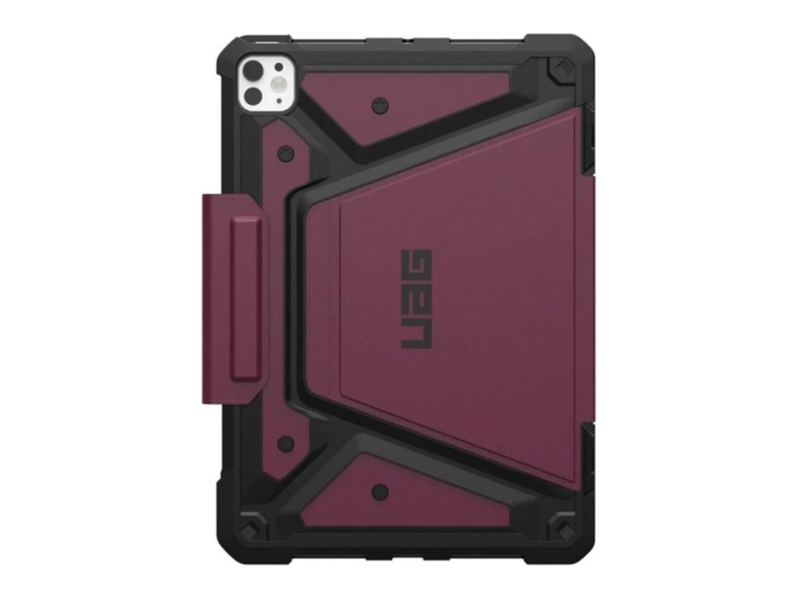 Funda protectora para iPad Air 11 M4 Folio Metropolis Se Bordeaux Uag