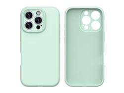 (verde Claro, Iphone 15 Pro Max) Funda De Silicona Líquida Para Teléfono, Compatible Con La Serie Iphone, Protección Total De La Lente Contra Caídas.