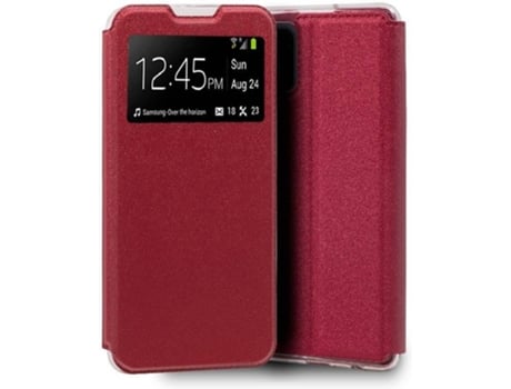 Funda para Xiaomi Mi 10 Lite COOL Flip Cover Rojo