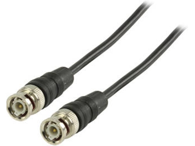 Cable de Antena VALUELINE (Coaxial - 2 m - Negro)