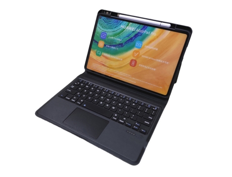 Carcasa Flip Cover y Teclado Bluetooth YIMGOTTA T1061C para Huawei MatePad Pro 10.8 (2021/2019)/MatePad Pro 5G 10.8