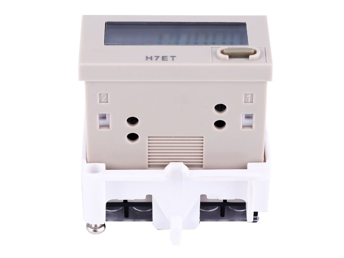 Contador Totalizador Eléctrico Digital H7et-nfv1 110-220v Ca Con Pantalla Lcd De 8 Dígitos