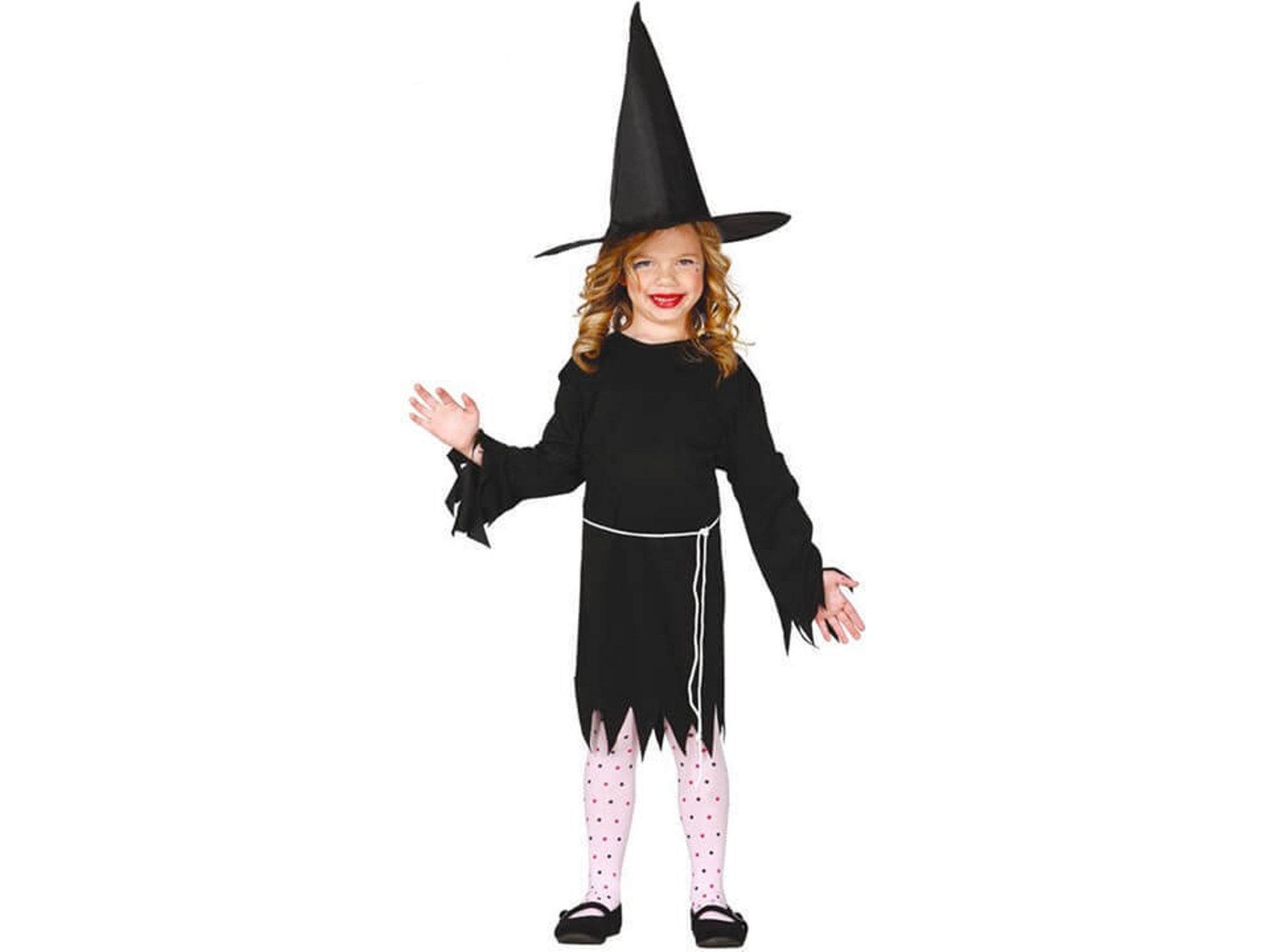Disfraz de Niña DISFRAZZES Brujita Halloween (Talla: 5 a 6 años)
