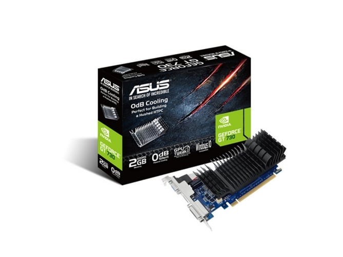 Tarjeta Gráfica ASUS GeForce GT 730 (NVIDIA - 2 GB DDR5)