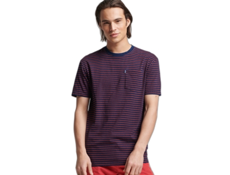 Camiseta para Hombre SUPERDRY (XXL - Algodón - Multicolor)