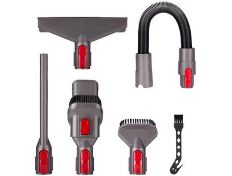 Cabezal de succión de cepillo de polvo 6 en 1 para Dyson V7 V8 V10 V11, piezas de cepillo para aspiradora, accesorios, manguera conectora de repuesto