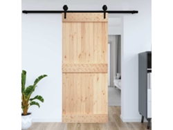 Puerta Narvik 100x210 cm Madera maciza de pino Wsd688250 Lovely Home