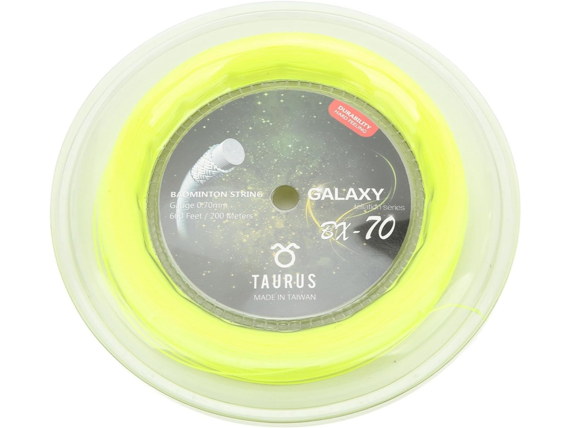 Cordón De Raqueta De Bádminton Duradero, Alta Elasticidad, Bobina De 0,7 Mm, 200 M, Para Jugadores Avanzados