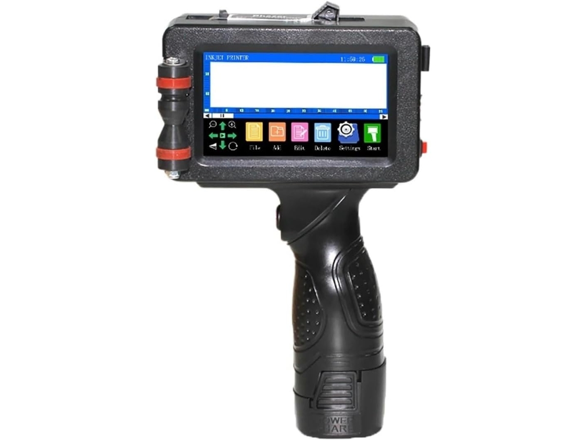 Impresora De Inyección De Tinta Portátil, Cuerpo Metálico, 25,4 Mm, 1760plus-1, Máquina