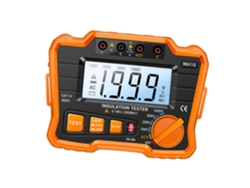 Megóhmetro electrónico digital para pruebas de aislamiento, pantalla LCD, fácil manejo, estuche protector SFUSHOS