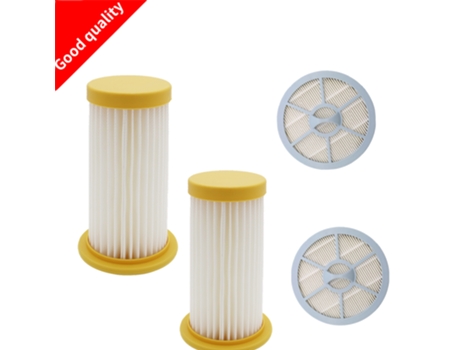 4 unids/set 2 filtros de aspiradora 2 filtro Hepa de salida de aire para Philips Fc8208 Fc8250 Fc8260 Fc8262 Fc8264
