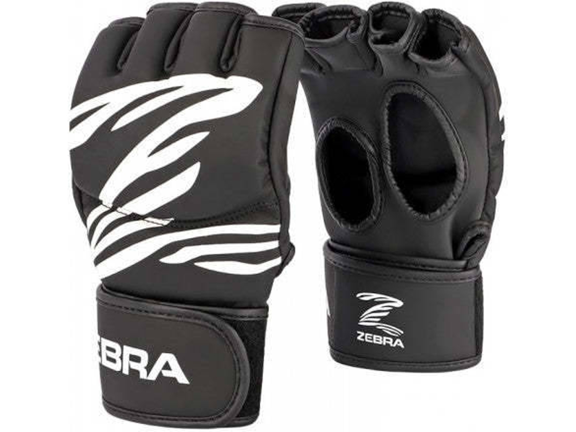 Guantes De Combate ZEBRA  (Negro - XL)