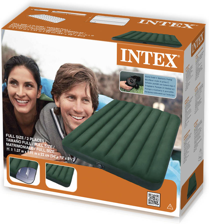 Colchón Hinchable INTEX Prestige Downy Airbed (137 x 191 x 22 cm)