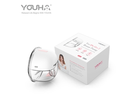 Extractor de leche inalámbrico único con APP - Gen 2 - Tamaño 22 mm y 24 mm - extractor de leche portátil - extractor de leche inalámbrico - Sin BP...